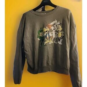 VTG General Mills Cereal Characters Sweatshirt Large Twix Cocoa Puffs Lucky A99